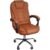 Cadeira De Escritório Presidente Reclinável Ergonômica – Marrom