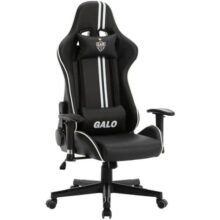 Cadeira Gamer Atlético Mineiro CAM 3318 Espresso Móveis Preta/Branca