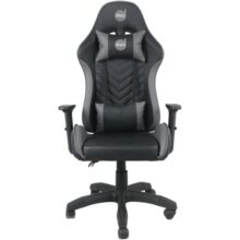 Cadeira Gamer Elite Pro Dazz – Reclinável 130°, Couro PU, Pistão Classe 4, Suporta 140 kg, Braços 1D, Almofadas Lombar e Pescoço, Base Nylon 50 mm – P
