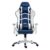 Cadeira Gamer MX5 Giratória Branco E Azul Marinho – MYMAX