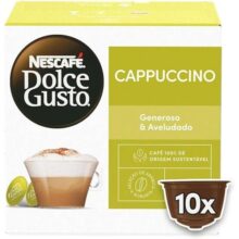 Cafe em capsula nescafe dolce gusto cappuccino 10 capsulas