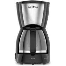Cafeteira Britânia BCF19 Inox 18 Cafezinhos Jarra de Vidro 550W 127V