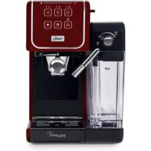 Cafeteira Espresso Oster PrimaLatte Touch Red – 220V