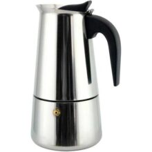 Cafeteira Italiana Expresso 450ml em Inox Para 9 Xícaras