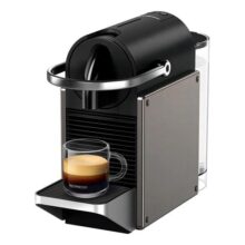 Cafeteira Nespresso Pixie Redesign Titânio Cinza 220v