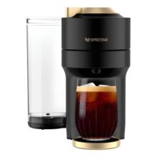 Cafeteira Nespresso Vertuo Pop+ Preta E Dourada
