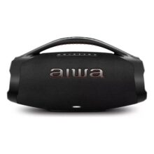 Caixa De Som Boombox Aiwa AWS-BBS-01B 200w IP66 30hs De Bateria