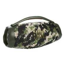 Caixa De Som Jbl Boombox 3, Bluetooth, Portátil, Cor Squad Verde 220v