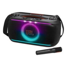 Caixa De Som Jbl Partybox On The Go 2 Preta Com Microfone