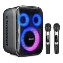 Caixa de Som Tronsmart Halo 200 120w com 2 Microfones