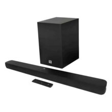 Caixa De Som Tv Sound Bar Jbl Bluetooth Sb180 110v220v Preto 40hz-20khz