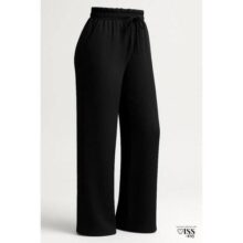 Calça Feminina Alfaiataria Wide Leg Social Elegante 8 Cores