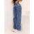 Calça Jeans Wide Leg Feminina Cintura Alta Pantalona