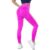 Calça Legging Academia Cintura Alta Fitness, Tam. P/M (Roxo)