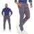Calça Masculina Sarja com Elastano Slim Sport Fino Elegante Para Homem Moderno