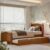 Cama Solteiro De Madeira Maciça e Mdf Com Cama Auxiliar Woodstore (Castanho)