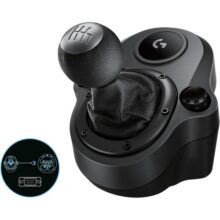 Câmbio Logitech G Driving Force – Compatível com Volantes Logitech G923 G29 e G920 para PS5 PS4 Xbox Series X|S Xbox O