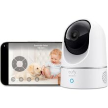 Câmera de Segurança Eufy E220 Anker WI-FI 360º 2K Babá Eletrônica