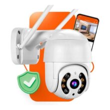 Câmera de Seguranca Wifi Speed Dome Ip Prova Dágua Infravermelho Wi-fi 1080 Full HD Maxnova