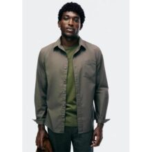 Camisa Básica Masculina Mangas Longas Em Tecido Hering