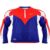 Camisa Ciclismo Manga Longa Ultra Bikes Max Dry Tam M Unissex Azul/Vermelho