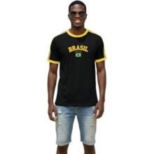 Camisa Do Brasil Bordada Sem Estado Torcedor