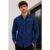 Camisa Jeans Slim Manga Longa Masculina