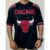 Camisa Oversized Bulls Unissex Estilo Fut Americano