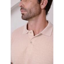Camisa Polo Tricô Texturizada