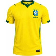 Camisa Seleção Brasileira 20262027 Amarelo e Verde Poliéster Manga Curta Gola V Torcedor Copa do Mundo FIFA 20