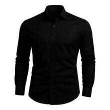 Camisa Social Masculina Slim Premium Manga Longa