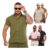 Camisa Social Masculino Linho Premium Manga Curta Casual