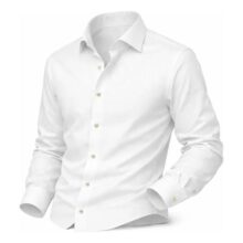 Camisa Social Slim Premium Manga Longa  Curta (Várias cores)