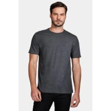 Camiseta Aramis Básica Manga Curta Grafite Mescla