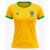 Camiseta Feminina Diadora Seleção Brasil Copa Mundo Campione