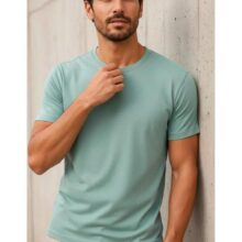 Camiseta Masculina Básica Slim Algodão – Várias Cores Ogochi