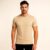 Camiseta Masculina Elastano Super Slim Egípcio Básica Lisa