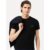 Camiseta Masculina Lacos Jersey Pima Cotton Preta