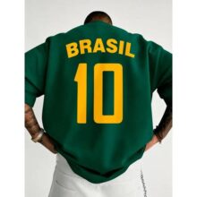 Camiseta Oversized Brasil 2026 (5 cores)