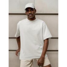 Camiseta Oversized Masculina Algodão Streetwear Lisa Premium