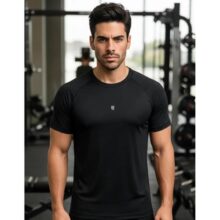 Camiseta Raglan Proteção Uv Camisas Dry Fit Manga Curta