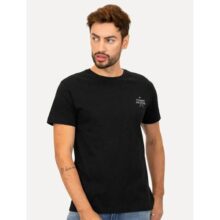 Camiseta Tommy Hilfiger Masculina Stack Brand Love Preta