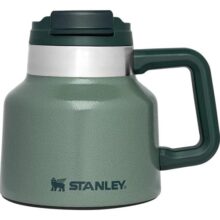 Caneca térmica Stanley The Tough-to-Tip Admiral’s 591 ml Hammertone Green