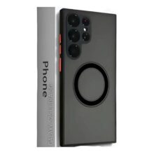 Capa Capinha P Galaxy S25 Ultra Ant Impacto Anel Magsafe Preto Galaxy S25 Ultra