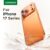 Capa transparente à prova de choque para iPhone, capa transparente para iPhone 14, 15, 16 Pro, 16 Plus, capa protetora do telefone