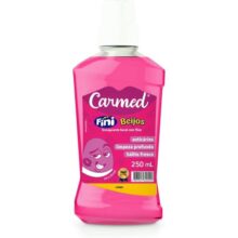 Carmed Fini Beijos Enxaguante Bucal com Flúor 250ml