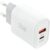 Carregador de Parede Ultra Rápido com 1 Saída USB-C Power Delivery 20W + 1 Saída USB-A 18W I2GO – i2GO PRO, Branco