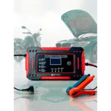 Carregador Inteligente De Bateria Automotiva Portátil 12v 6a