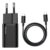 Carregador Rápido Usb-c Baseus Qc Pd 3.0 25w + Cabo Usb-c 1m Cor Preto