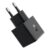 Carregador Turbo 45w Qcy Mini Gan Gn101 Usb-c Original Anatel Cor Preto